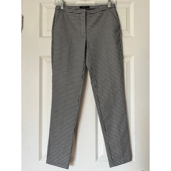 Forever 21 Houndstooth Skinny Pants - Size 24 [XXS] - Picture 1 of 7